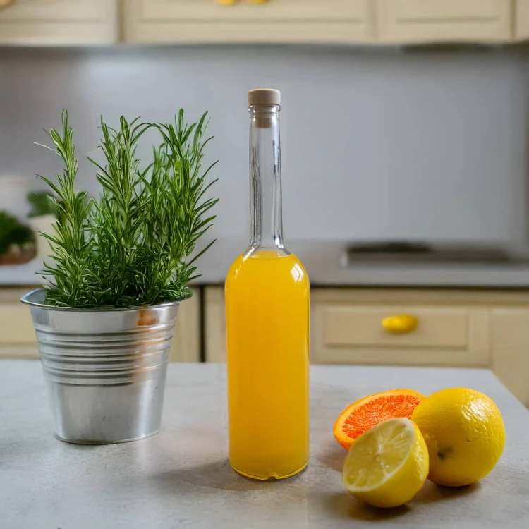 piekna Butelka z dluga szyjka Fenice 500ml Bimberek