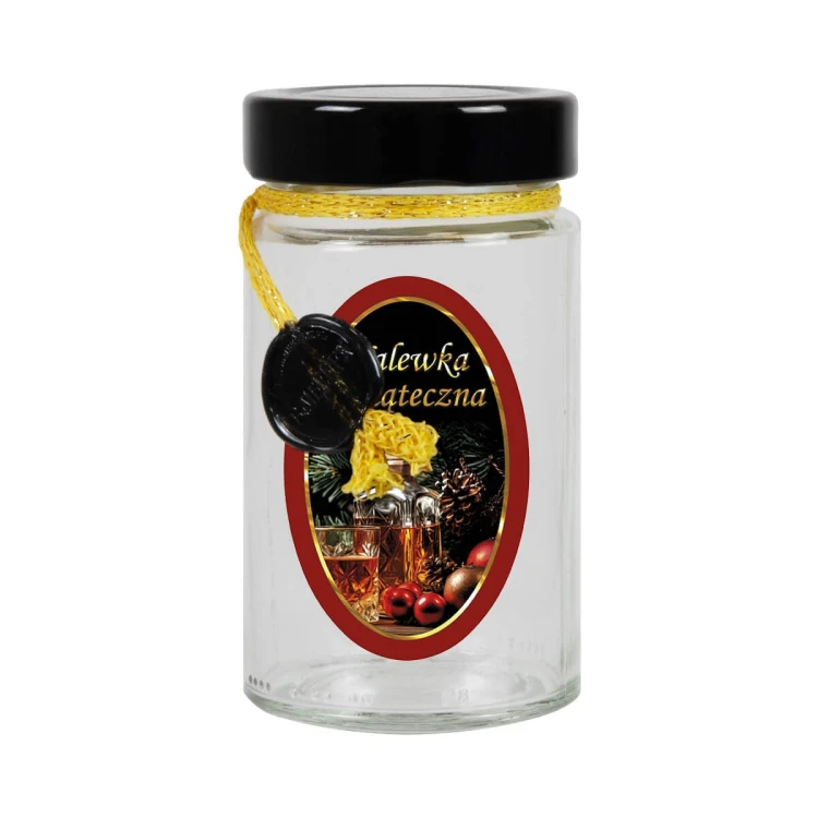 Sloik swiateczny Aria 245ml bimberek wzor 2