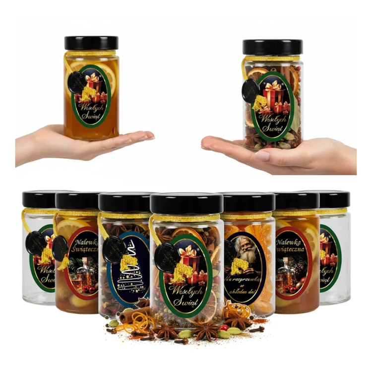 swiateczny sloik Aria 245ml bimberek hurt