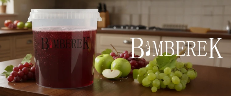 wiadro fermentacyjne logo bimberek