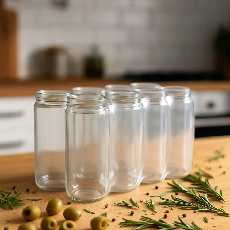 Wysoki sloik 500ml long bimberek zgrzewka