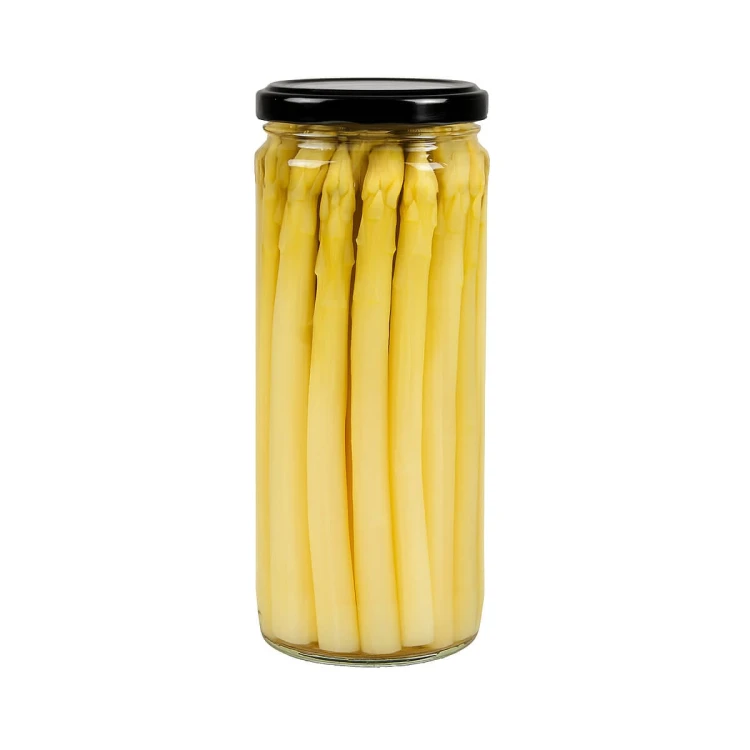 Wysoki sloik 500ml long na szparagi w zalewie bimberek