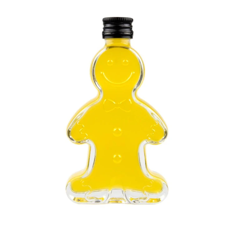 ozdobna Szklana butelka ciastko 100ml Bimberek
