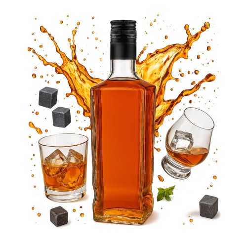 szklana Butelka 1L Jack Walker Bimberek sklep hurt