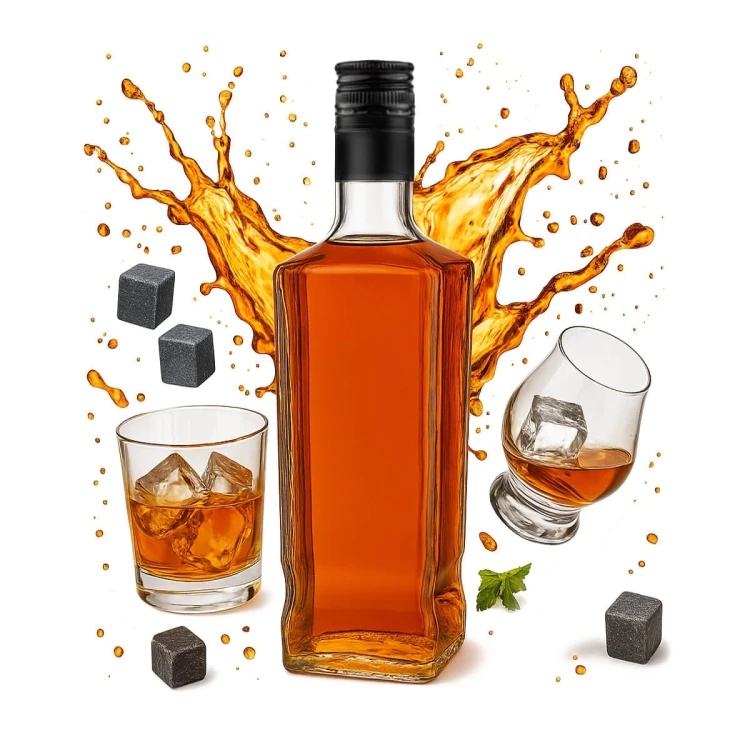 szklana Butelka 1L Jack Walker Bimberek sklep hurt