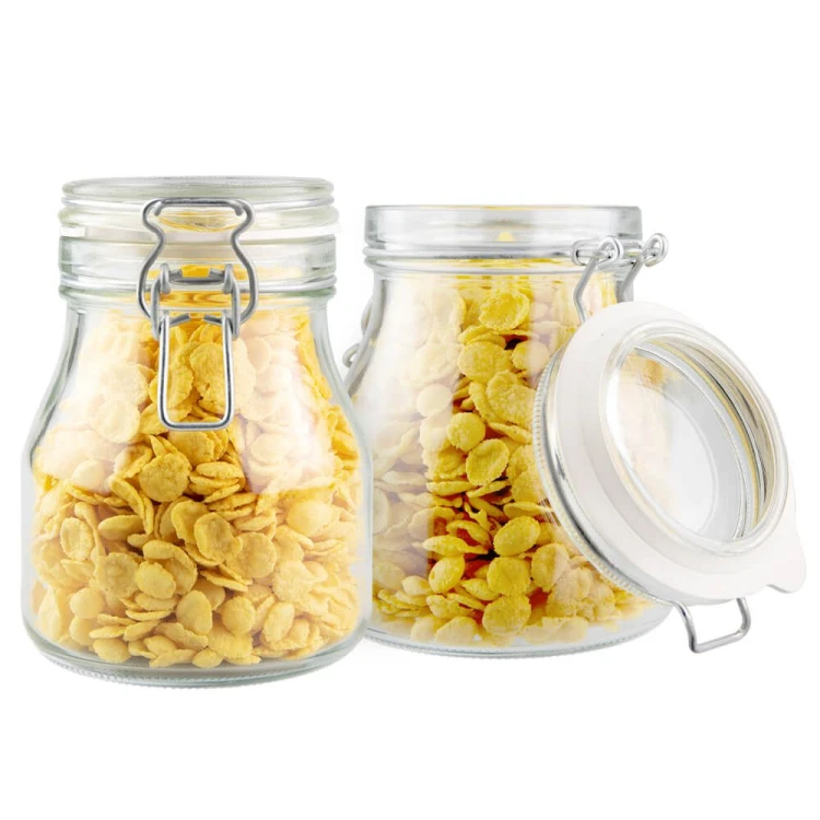 Szklany pojemnik Comfort 790ml Bimberek Słój do przechowywania