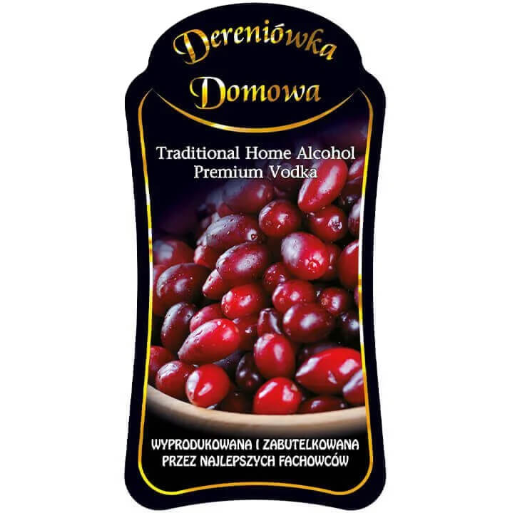 etykieta premium dereniówka bimberek sklep