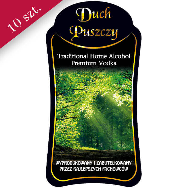 etykieta premium duch puszczybimberek