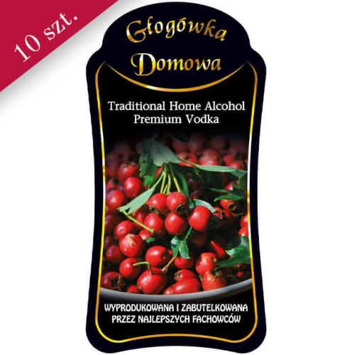 etykieta premium głogówka bimberek