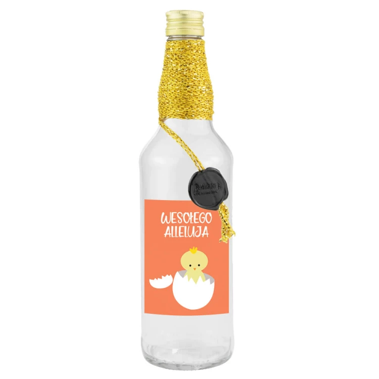 Butelka zdobiona wielkanocna Monopol 8