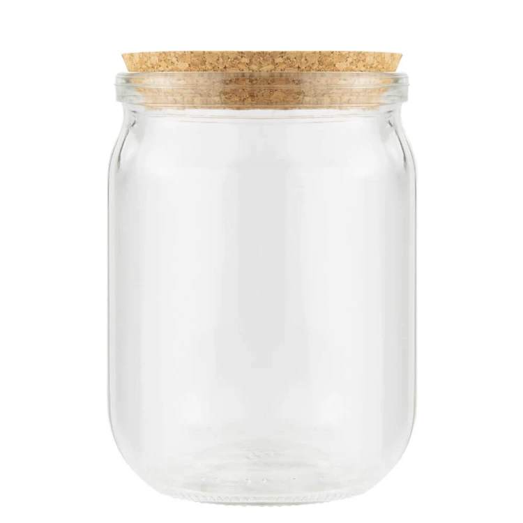 Bimberek Słoik z korkiem 500ml