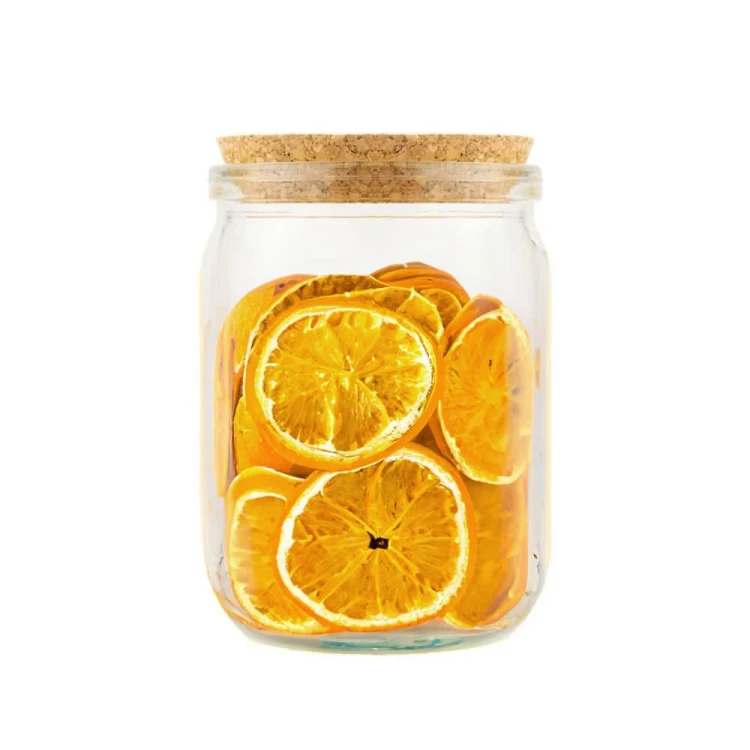 Słoik z korkiem 500ml Bimberek pomarancze