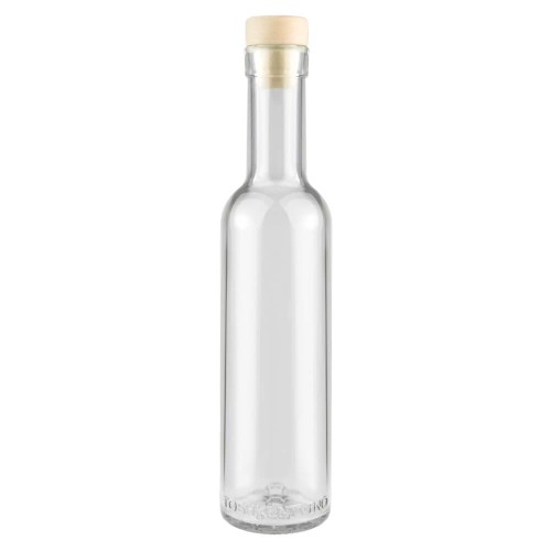 szklana Butelka Futura z napisem 250ml bimberek