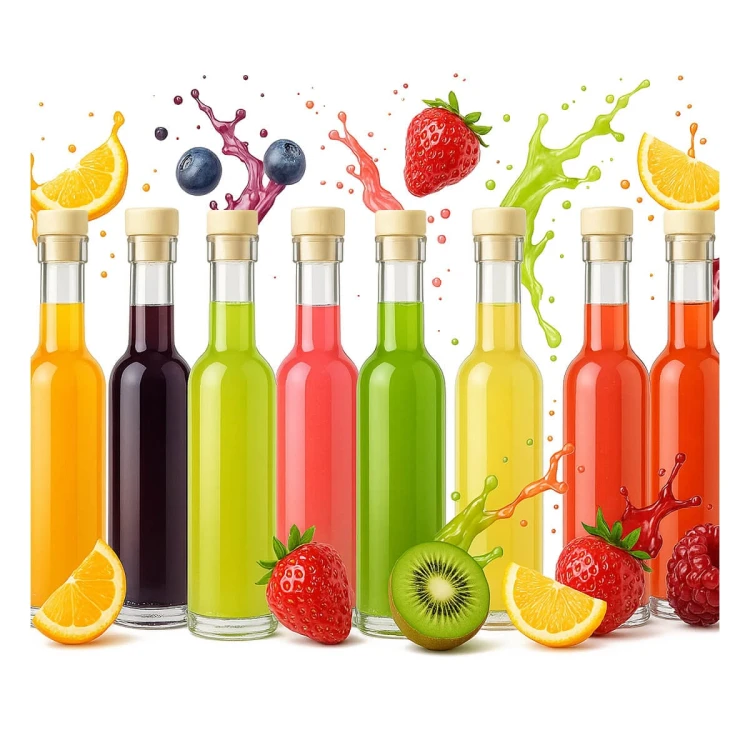 50szt Butelka Futura z napisem 250ml bimberek zestaw