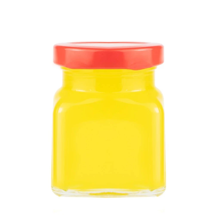 Słoik kwadratowy 120ml Bimberek