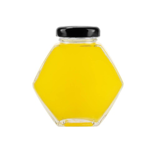 szklany Słoik sześciokątny hexagon 100ml Bimberek