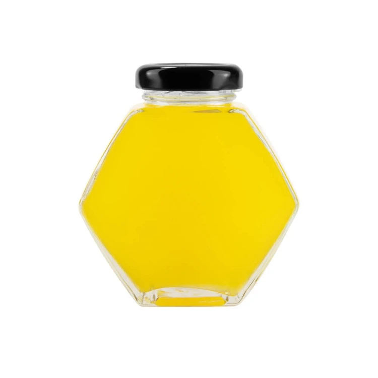 szklany Słoik sześciokątny hexagon 100ml Bimberek