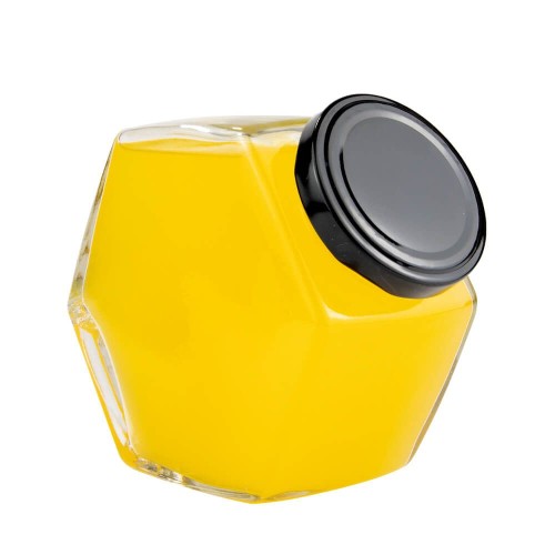 szklany Słoik sześciokątny 180ml Bimberek