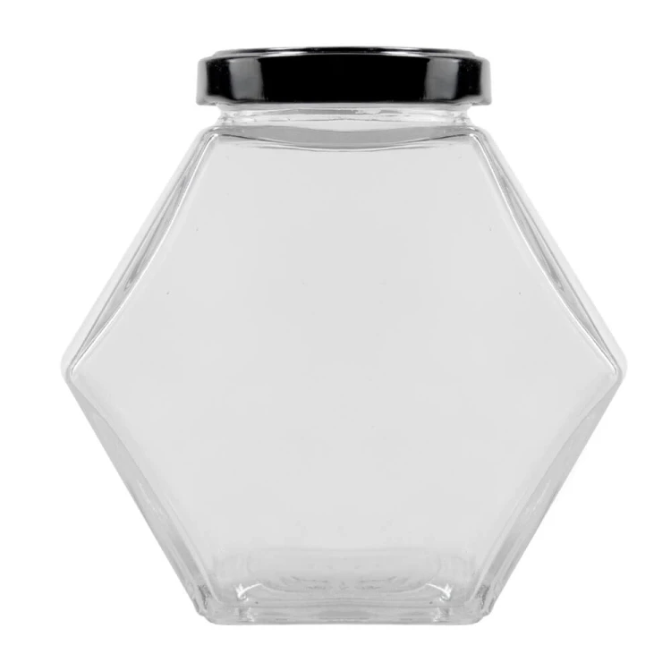 Słoik sześciokątny 280ml hexagon Bimberek