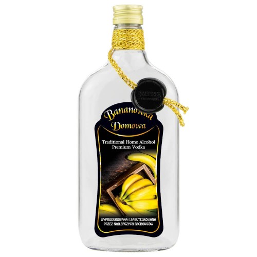 Butelka ozdobna Klasyk Bimberek Bananówka