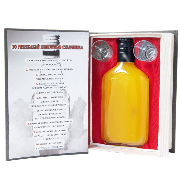 Książka na alkohol środek