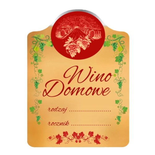 Naklejki na wino domowe bimberek sklep