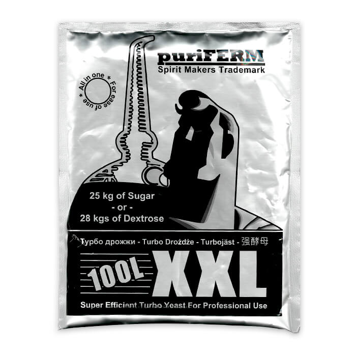 Drożdże gorzelnicze Puriferm XXL Turbo srebrne na 100l Bimberek.pl