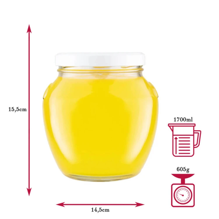 Sloik Amfora 1,7l wymiary