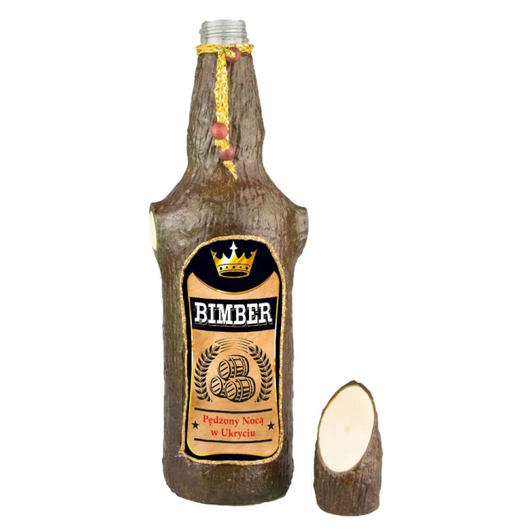drewno Butelka drzewo Bimber