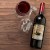 Etykieta na wino domowe na butelce Bimberek