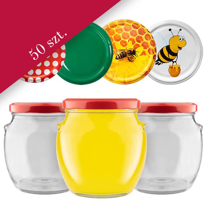 Słoik 520ml Amfora zestaw 50sztyk bimberek