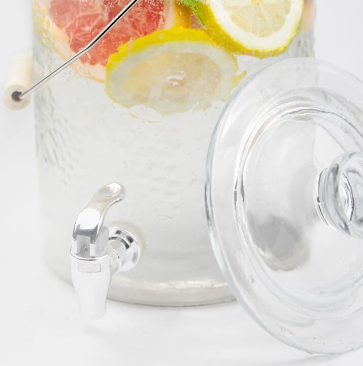 Słój z kranem na lemoniadę 8l, 5l Bimberek sklep