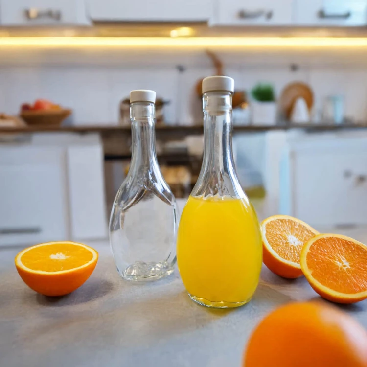 zdobiona Butelka Irys 250ml Bimberek