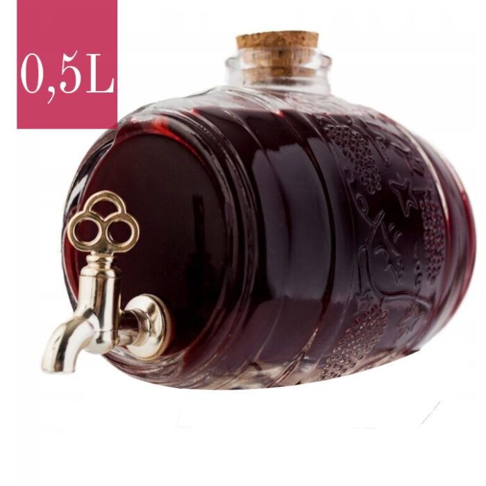 Beczka-szklana-500ml-bimberek