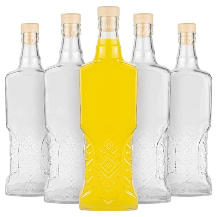 Szklana butelka Ukrainka Bimberek hurtownia