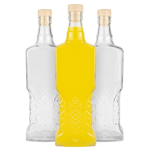 Szklana butelka Ukrainka Bimberek hurt