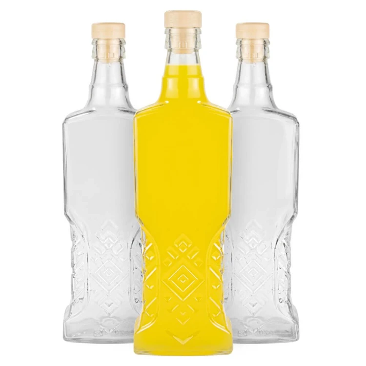 Szklana butelka Ukrainka Bimberek hurt