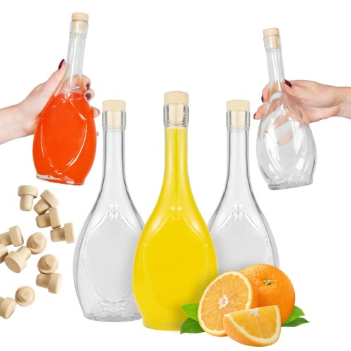 zestaw Butelki szklane Irys 500ml Bimberek hurtownia butelek
