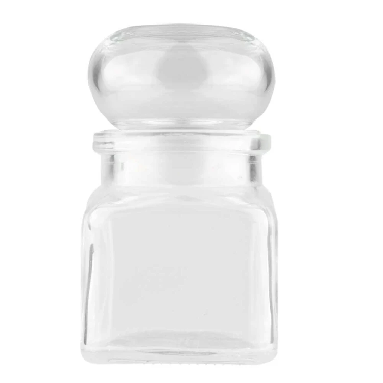 bimberek Słoik 120ml na przyprawy ze szklaną pokrywką bimberek