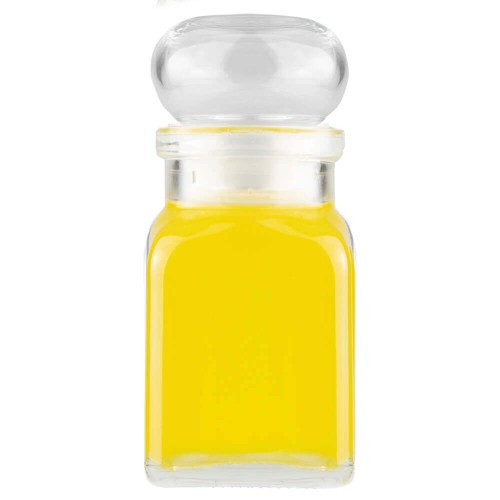 szklany Słoik szczelny 150ml ze szklaną pokrywą na przyprawy Bimberek