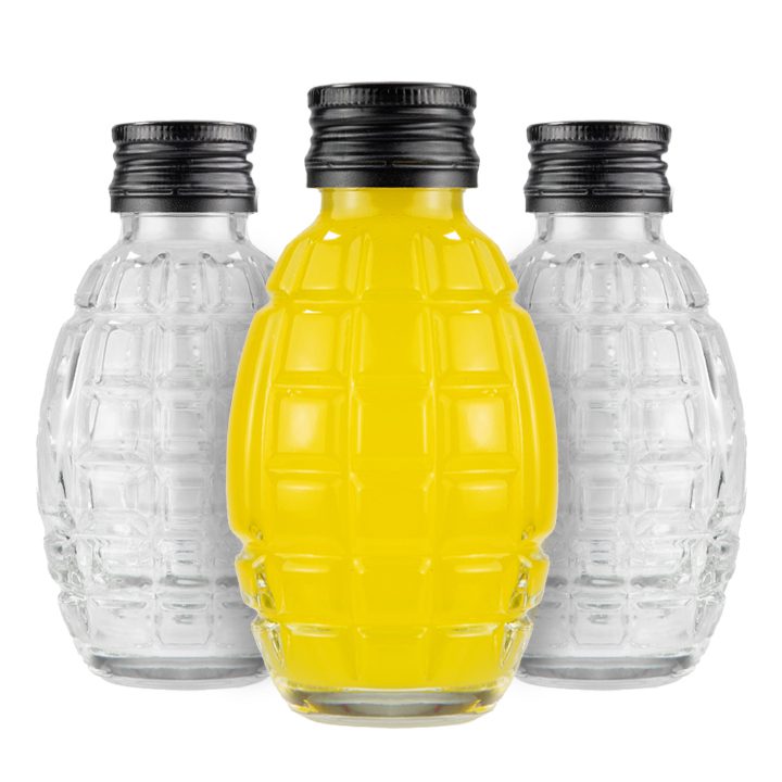 szklana Butelka granat 100ml Bimberek