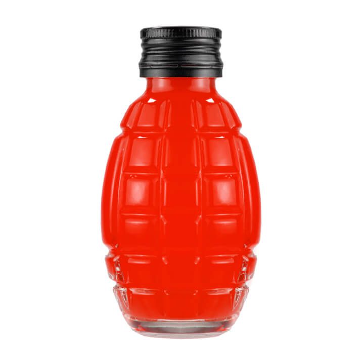 szklana Butelka granat 100ml Bimberek