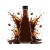 Butelka choinka 500ml bimberek likier kawa