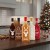 komplet swiateczna butelkaz nadrukiem fala 500ml