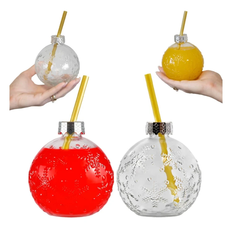 ozdobna Butelka, szklanka alkobombka 400ml Bimberek