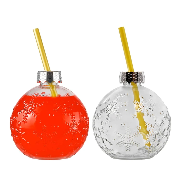 swiateczna Butelka, szklanka alkobombka 400ml Bimberek
