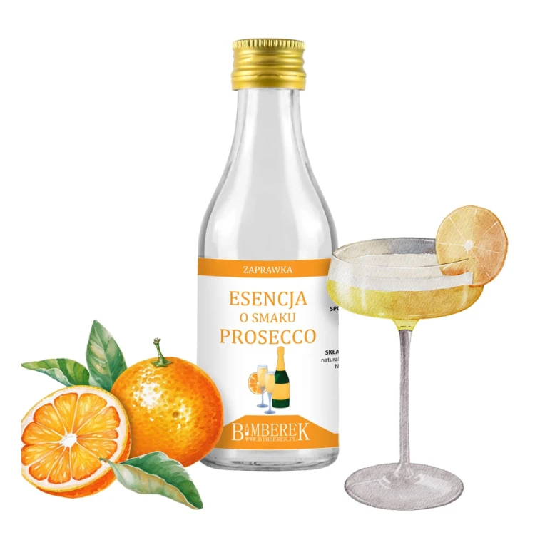 Zaprawka do bimbru, alkkoholu bimberek prosecco