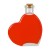 stylowa szklana Butelka Serce 250 ml Bimberek