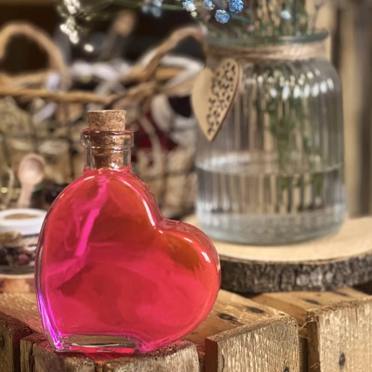 szklana Butelka Serce 250 ml Bimberek online