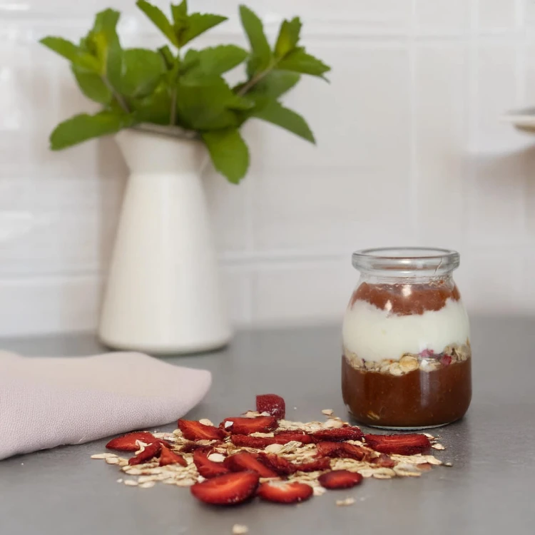 szklany sloiczek na deserki 150 ml Bimberek